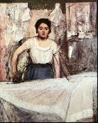 A Woman Ironing Edgar Degas